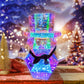 Christmas Decor Colorful LED Glow Santa Claus