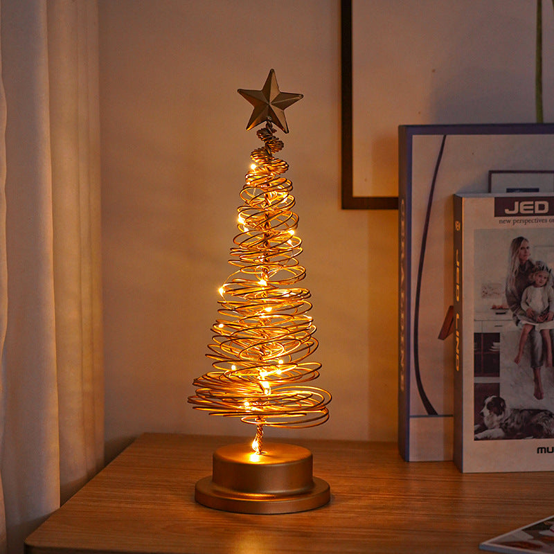 LED Christmas Tree Spiral Light