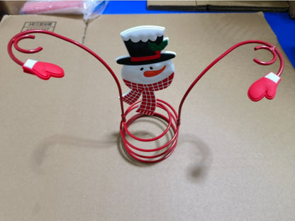 Christmas Snowman Red Wine Stick